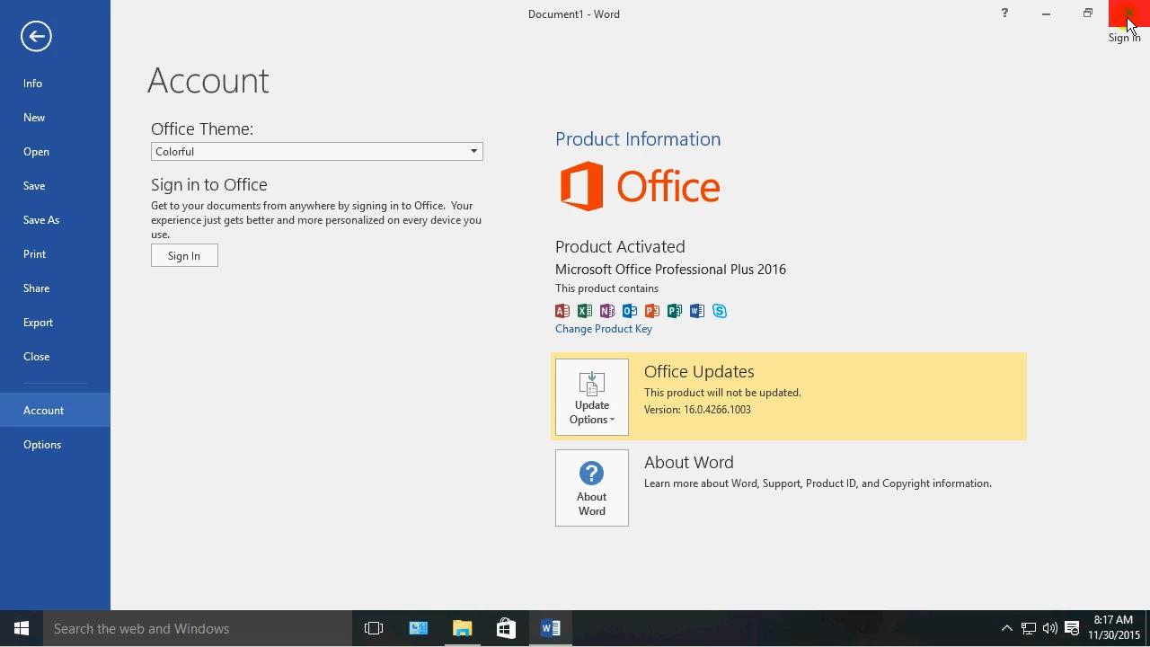 Microsoft Office 2013 VL ProPlus Visio Project SPD
