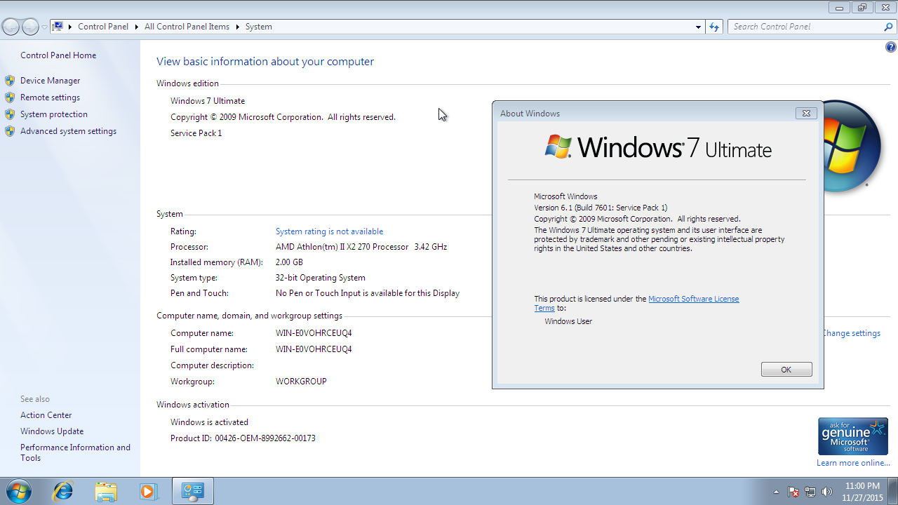 Download Windows 7 build 7601 Activator - ChewWGA v 0.9